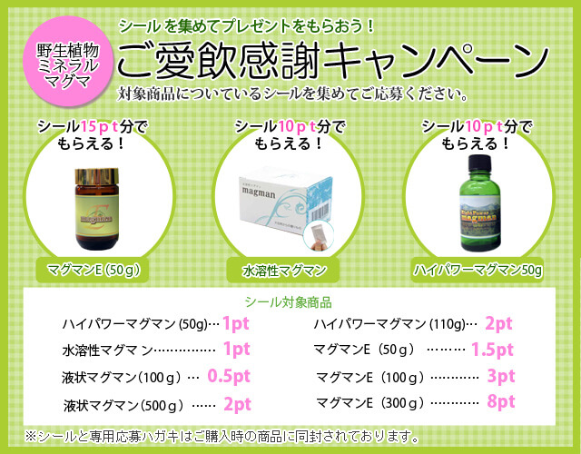 マグマンキャンペーンSP